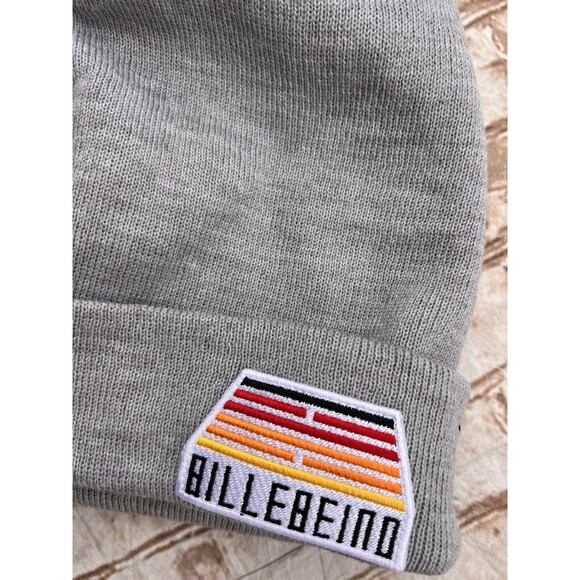 BILLEBEINO hat Gray Wool Beanie Cap NWT - Picture 2 of 7